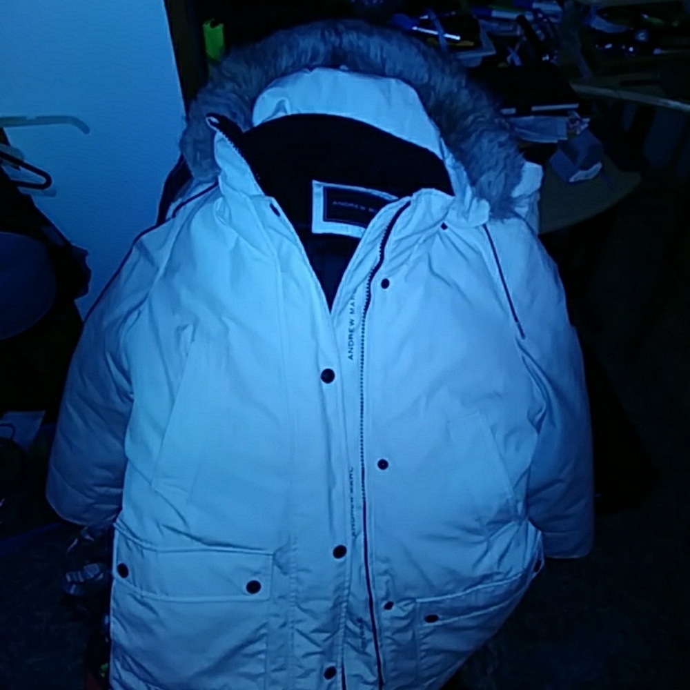 ANDREW MARC FOXFUR DOWN